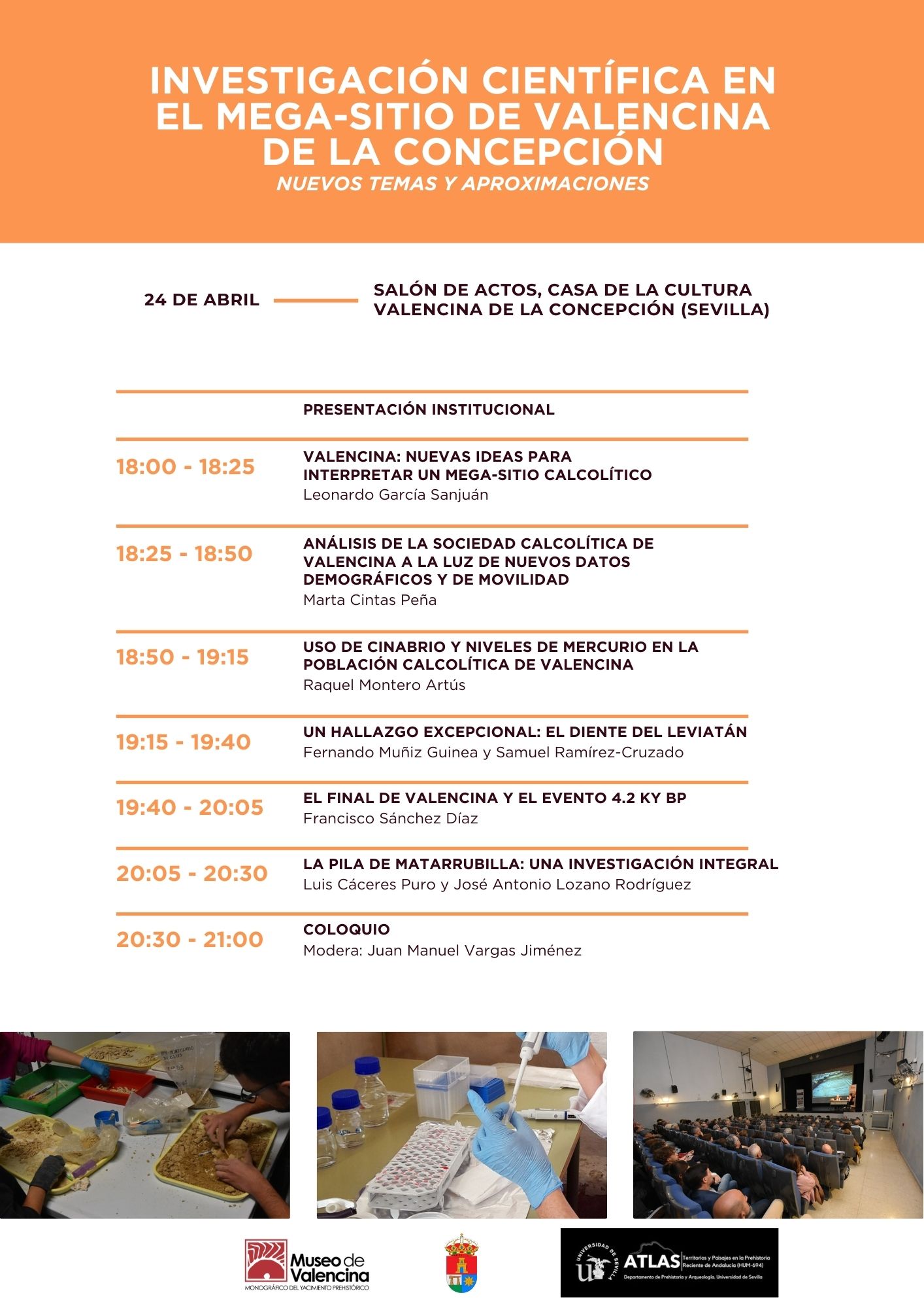 Jornada científica: nuevas investigaciones arqueológicas en Valencina de la Concepción-Castilleja de Guzmán