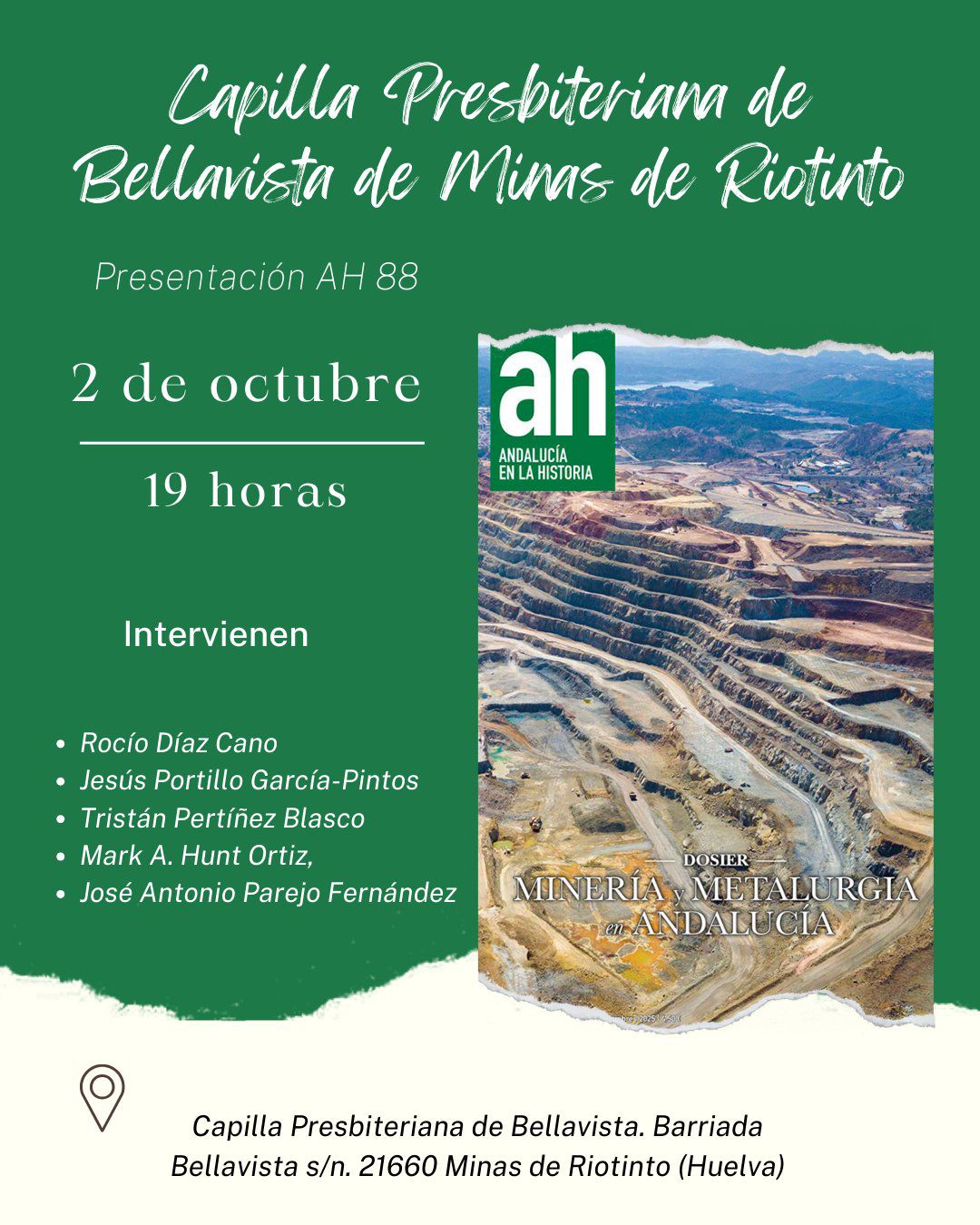 Presentación de Dossier: Minería y Metalurgia en Andalucía