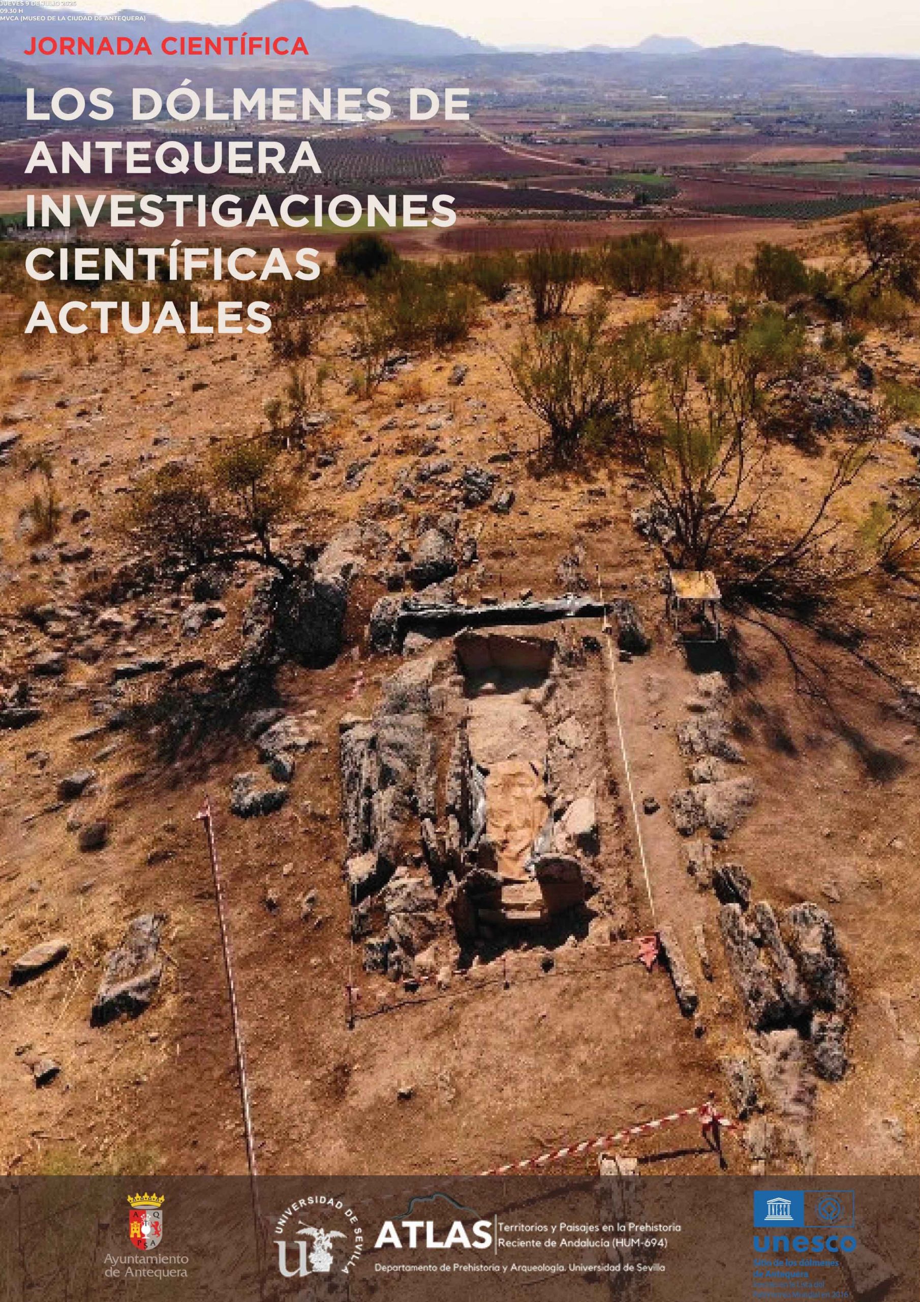Los Dólmenes de Antequera. Investigaciones Científicas Actuales (Antequera, 9 de julio de 2026)