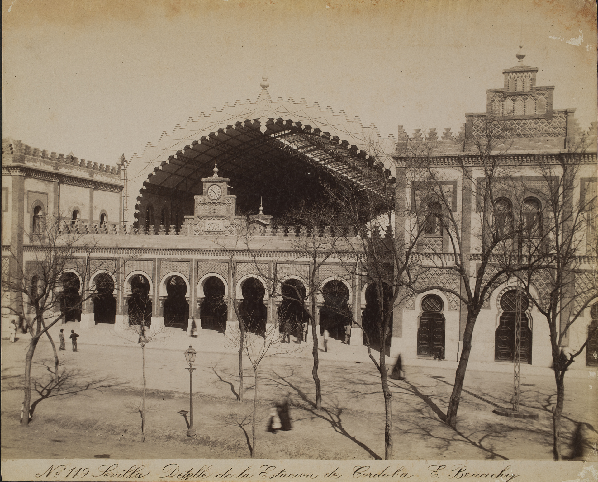 Emilio Beauchy, Sevilla_Detalle de la Estación de Córdoba