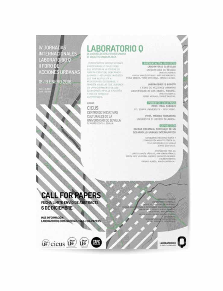 I-IV Jornada de Creatividad Urbana. Laboratorio Q.