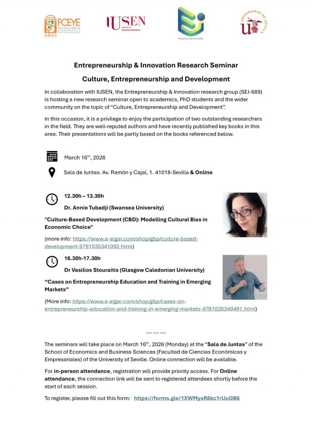 E&I Seminar March 16