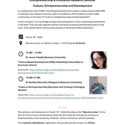 E&I Seminar March 16