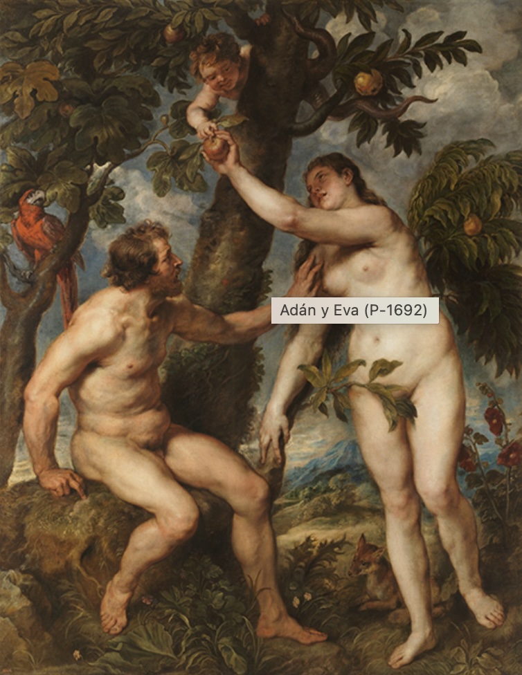 Adam and Eve - Titian