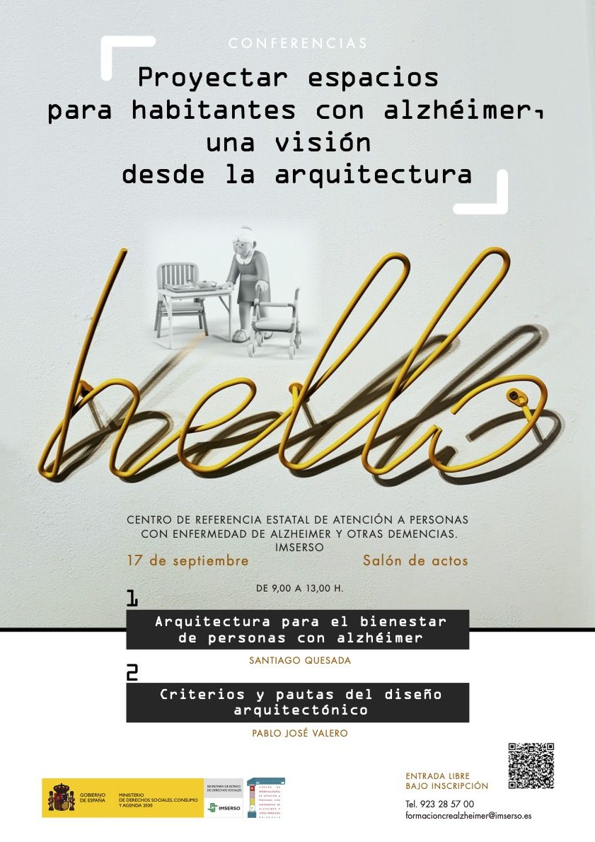 Arquitectura y Alzheimer, proyecto arquitectónico