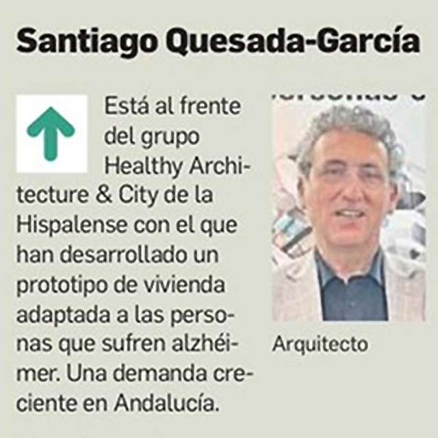 DIARIO DE SEVILLA HIGHLIGHTS THE WORK OF THE HEALTHY ARCHITECTURE & CITY GROUP