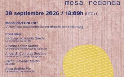 MESA REDONDA SOBRE DOCENCIA DE ACCESIBILIDAD UNIVERSAL EN ARQUITECTURA