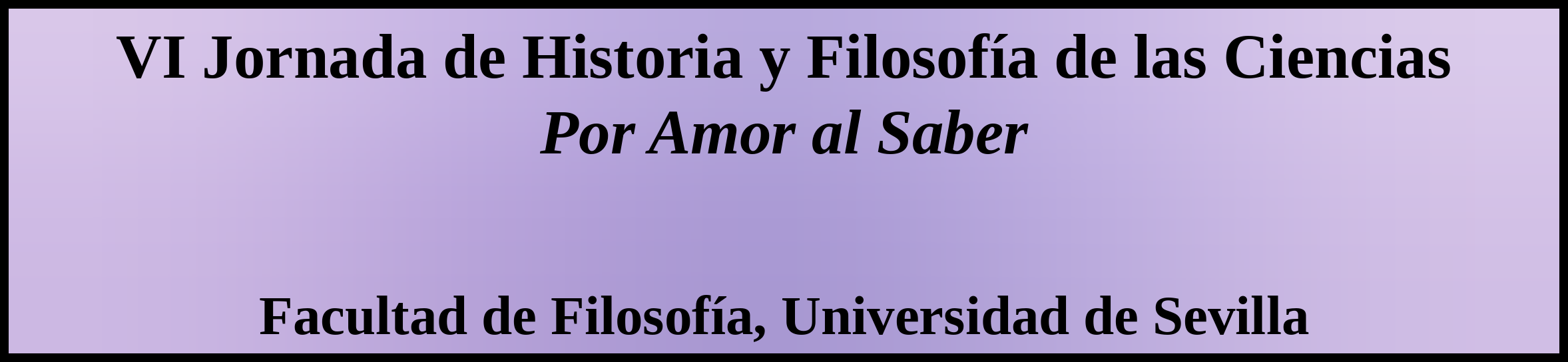 Cartel de la actividad