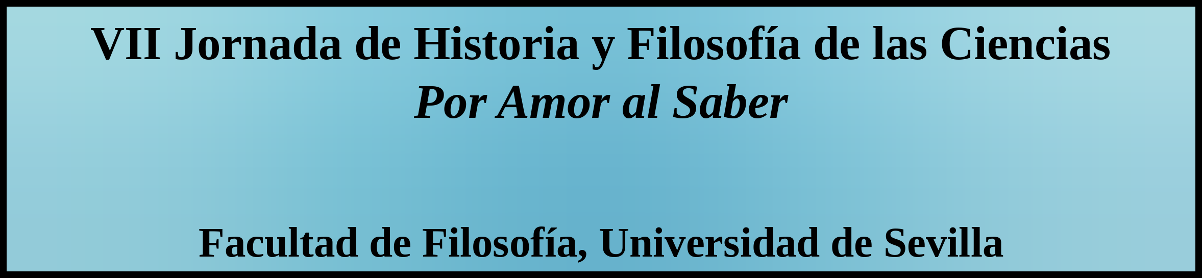 Cartel de la actividad