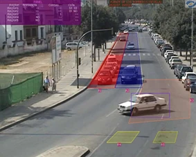 supervisión de tráfico rodado mediante visión artificial IACROB