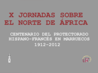 Cartel de las X Jornadas del Norte de África 2012