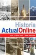 Foto de la portada de la Revista: Historia Actual Online
