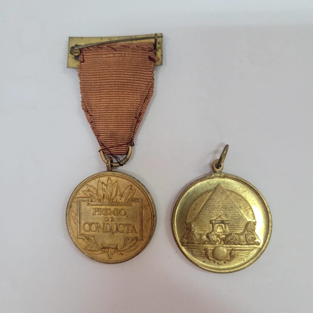 Medallas de premios de conducta