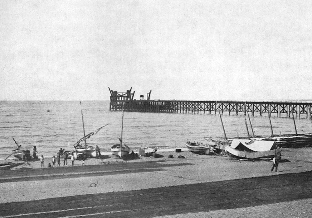 Antiguo muelle de hierro