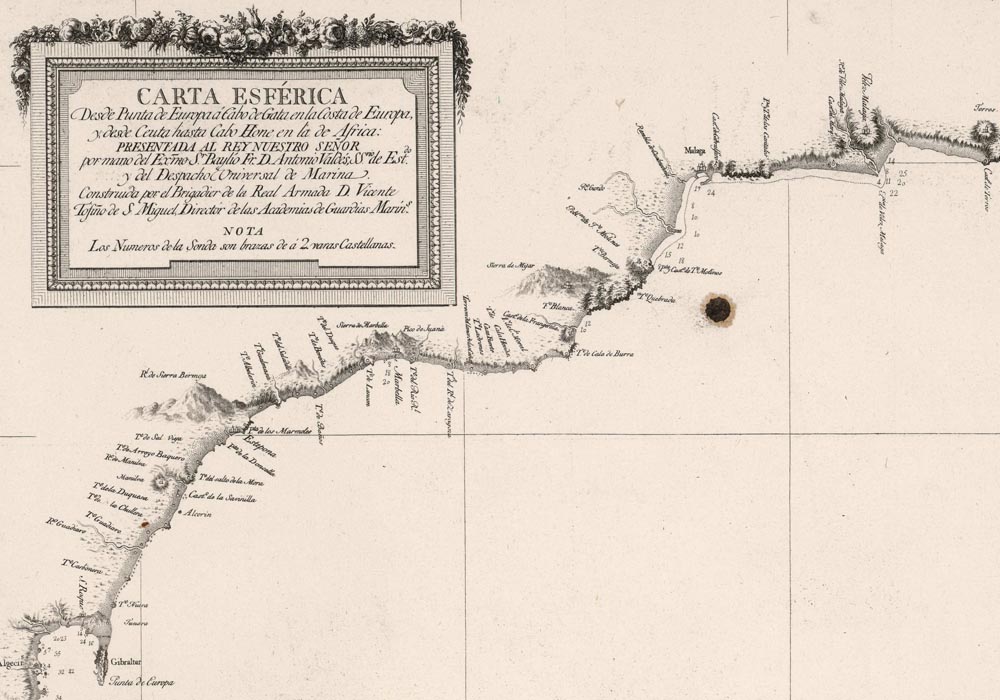 Atlas marítimo de España 1782