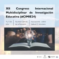 Cartel de XII Congreso Internacional Multidisciplinar de Investigación Educativo. Del 4 al 5 de julio en la Facultad de Ciencias de la Educación