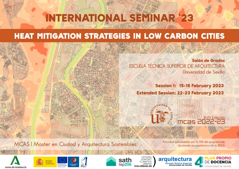 2023_ International Seminar Heat Mitigation Strategies for Outdoor Thermal Comfort in Low Carbon Cities